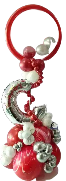 Bouquet De Globos Junior Centro De Mesa Edad