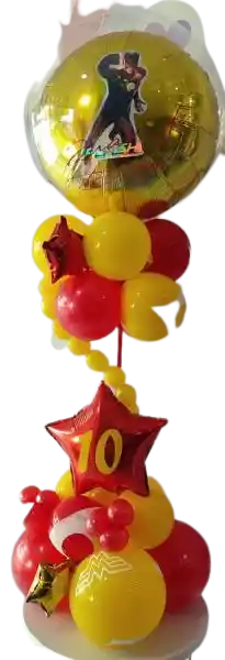 Bouquet De Globos Junior Centro De Mesa Edad