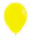 Globos Bombas R-12 X20 Und Latex Redondo Fashion Amarillo Sempertex