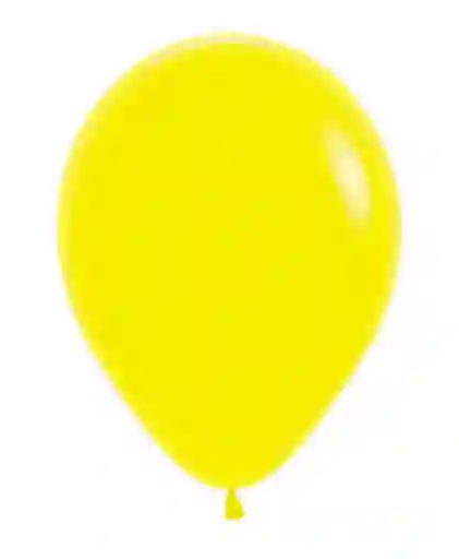 Globos Bombas R-12 X20 Und Latex Redondo Fashion Amarillo Sempertex