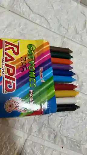 Creyones Delgados Rapid X10