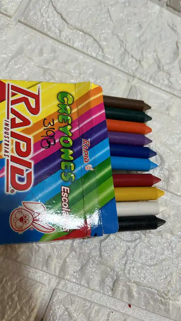 Creyones Delgados Rapid X10