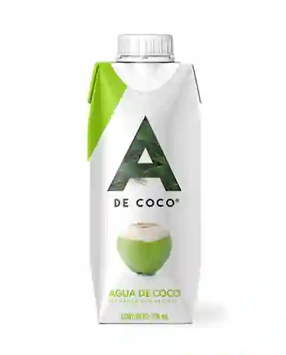 Agua De Coco A De Coco 330 Ml