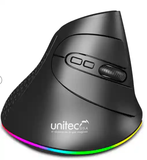 Mouse Vertical Gamer 7d Unitec Alámbrico