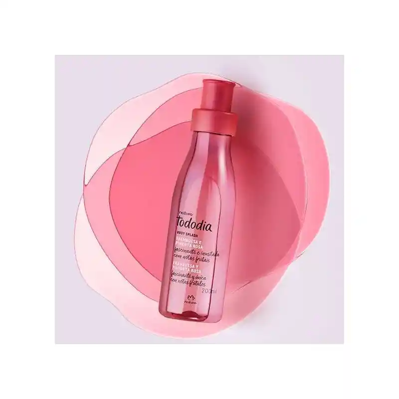 Body Splash Perfumado Frambuesa Y Pimienta Rosa Femenino