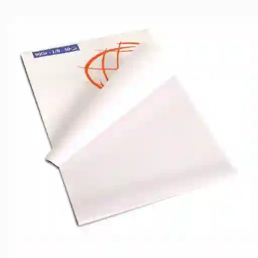 Octavo Papel Pergamino Para Dibujo X1