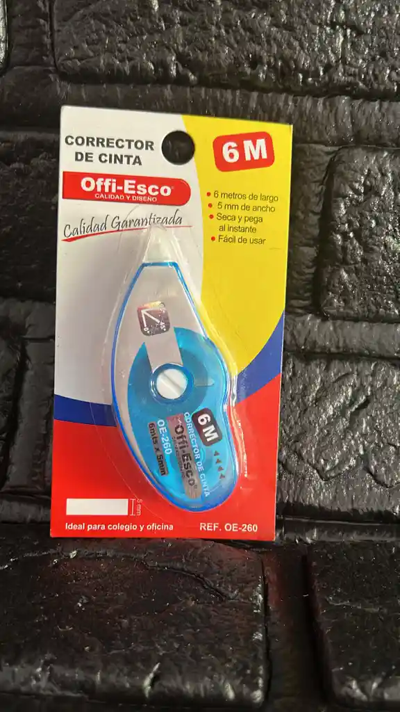 Corrector De Cinta Offi Esco