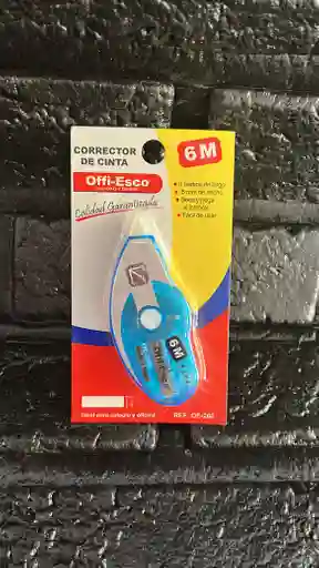 Corrector De Cinta Offi Esco