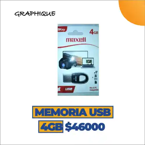 Memoria Usb De 4 Gb