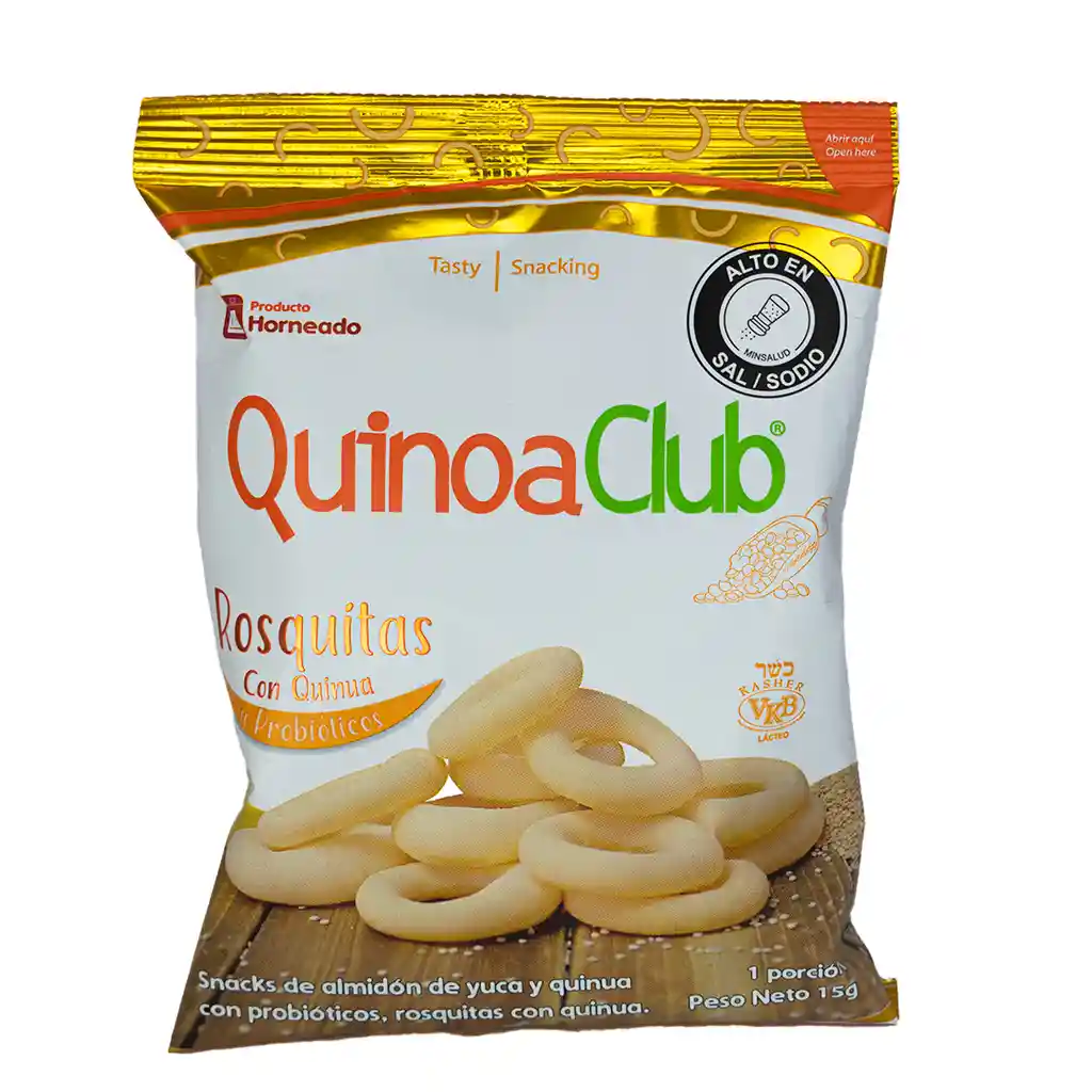 Rosquitas Con Quinoa Y Probióticos