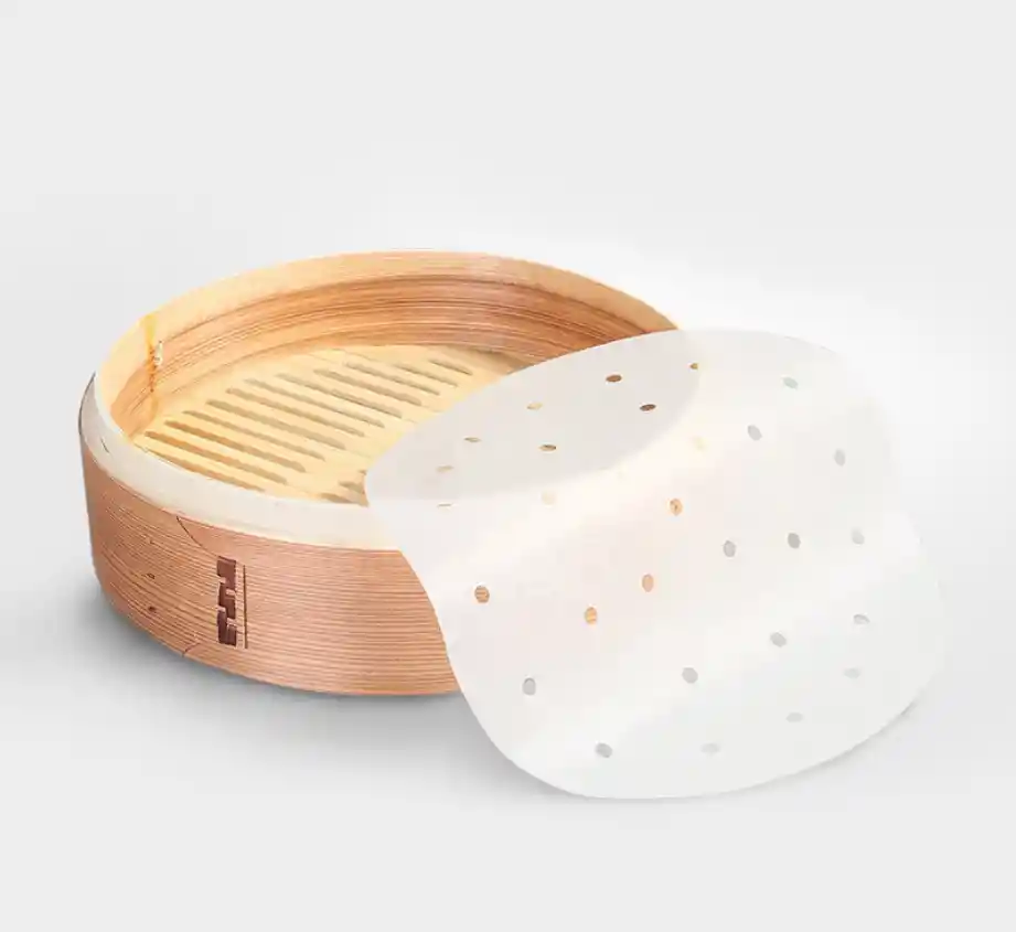  Hojas Papel Vaporera De  Bambu  27Cm 