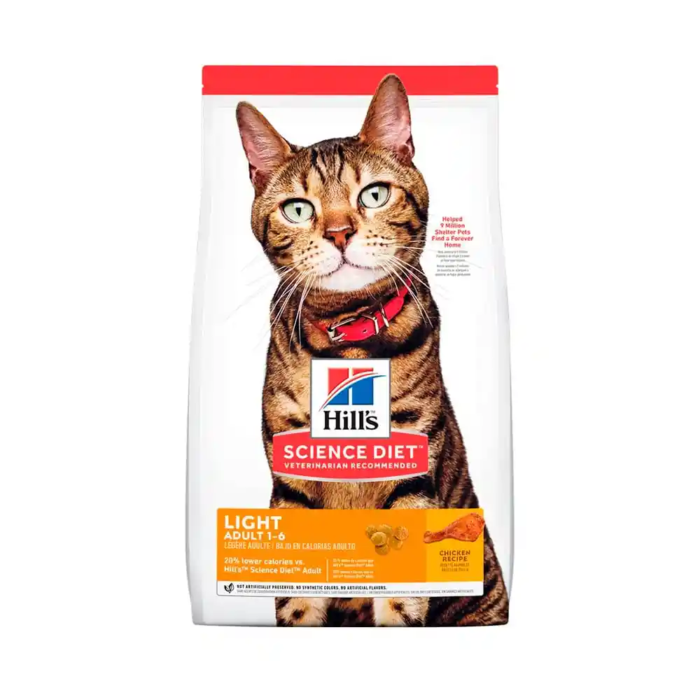 Hills Light Gato Adulto