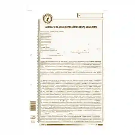 Contrato De Arrendamiento De Local Comercial X1