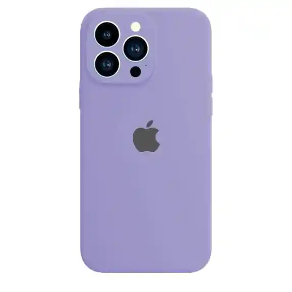   iPhone  14 Pro Max Silicone Case Lila 