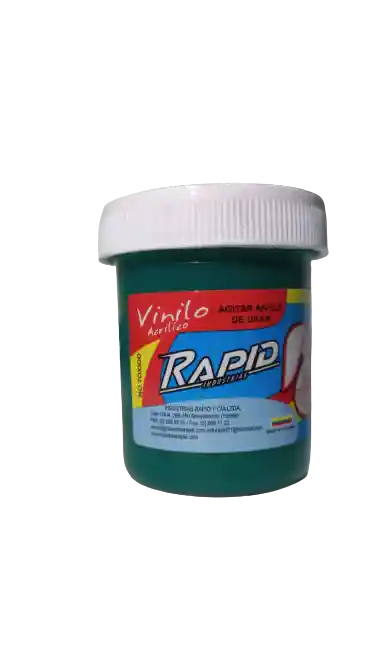 Vinilo Acrilico Verde Rapid 60cc