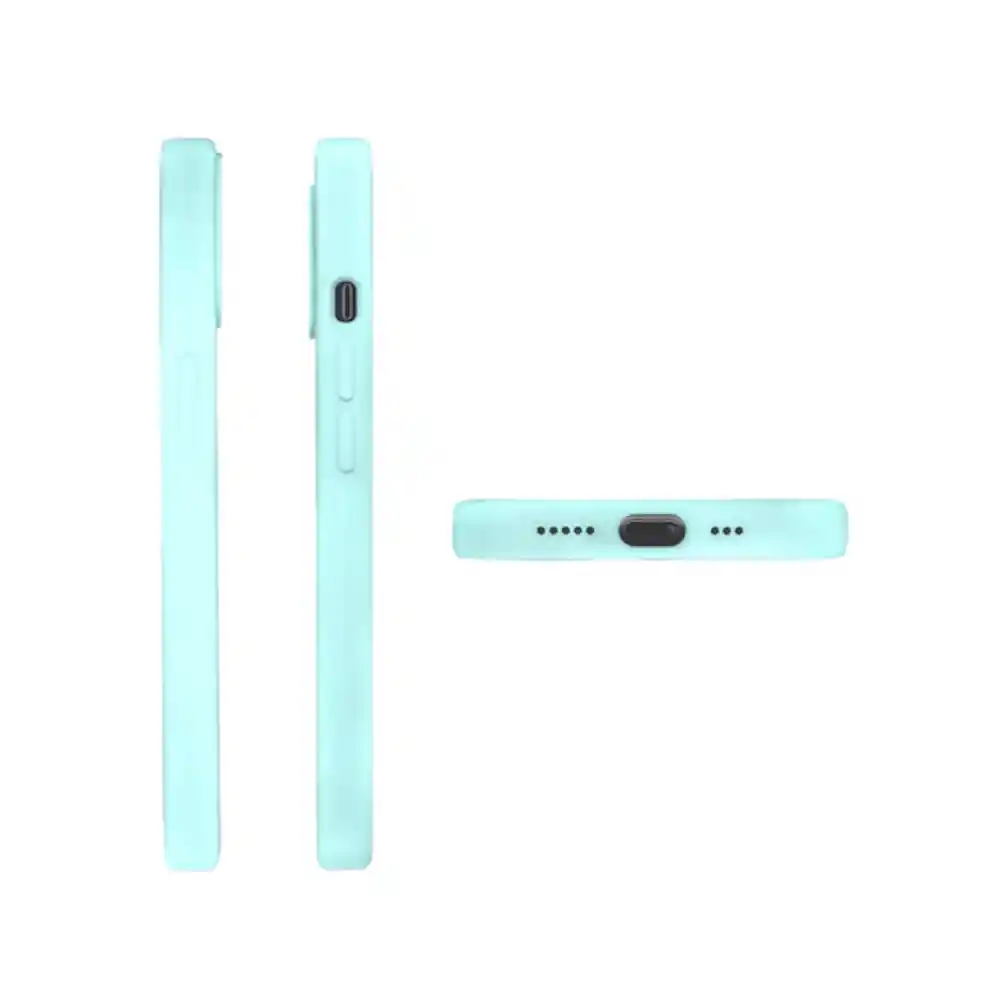   iPhone  14 Pro Max Silicone Case Menta 