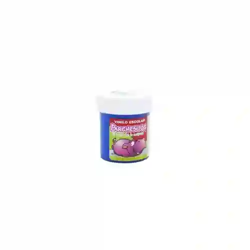 Vinilo Escolar Parchesito Azul 40g