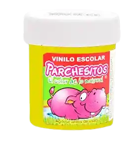 Vinilo Escolar Parchesito Amarillo 40g