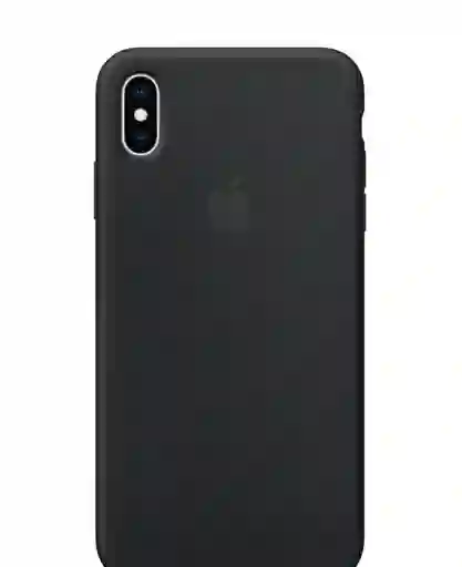   iPhone  Xs Silicone Case Gris Oscuro 