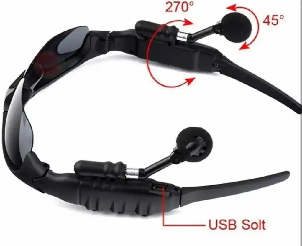 Gafas De Sol Y Deporte Con Micrófono Bluetooth