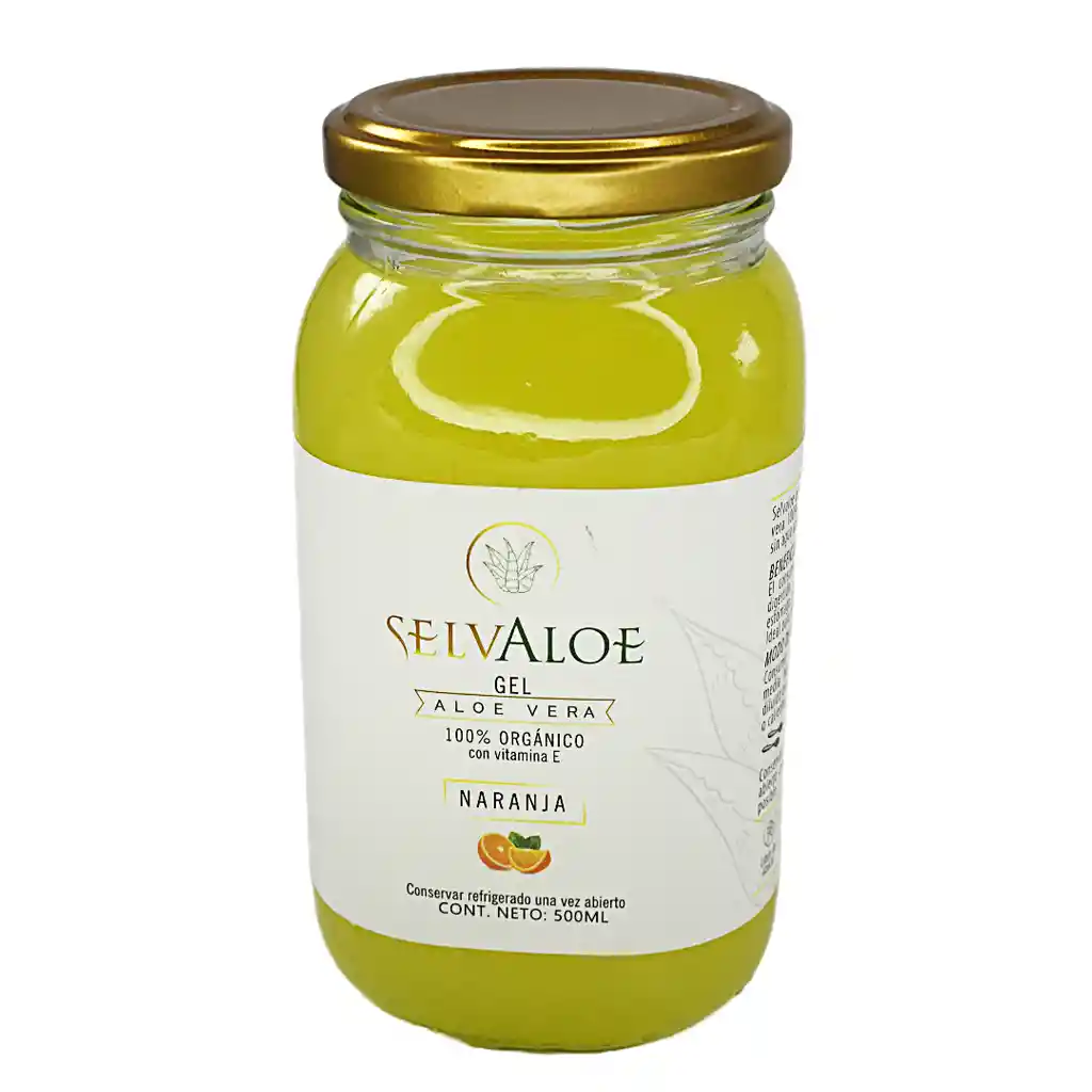 Gel De Aloe Vera De Naranja