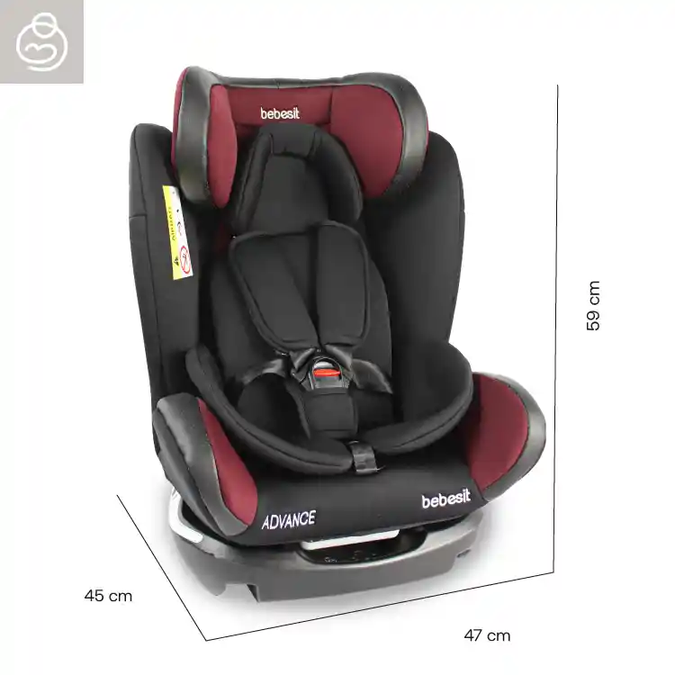 Silla Auto Advanced Red