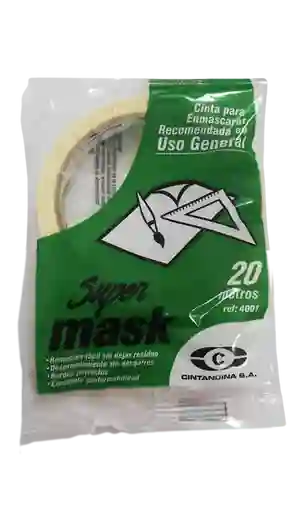 Cinta De Enmascarar 20m X 24mm