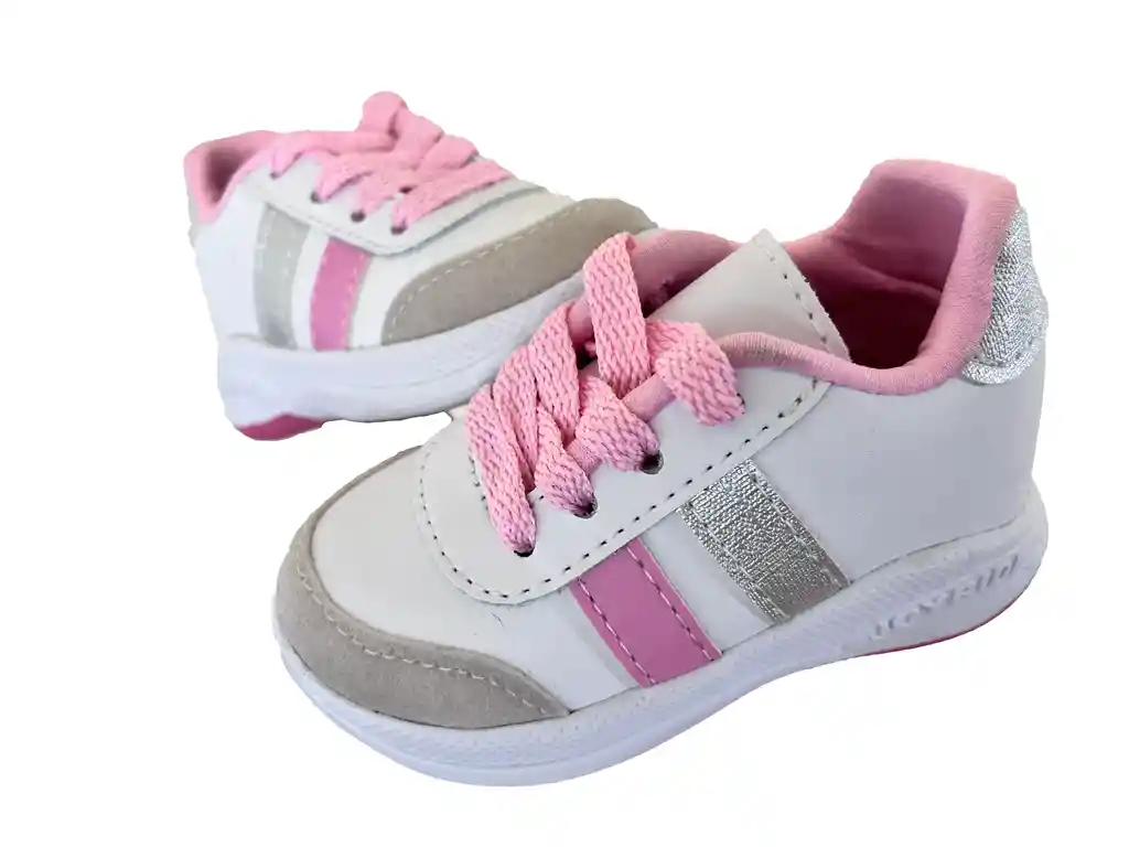 Zapato Tenis Deportivo Niñas Talla 21. Zapatilla Para Niñas