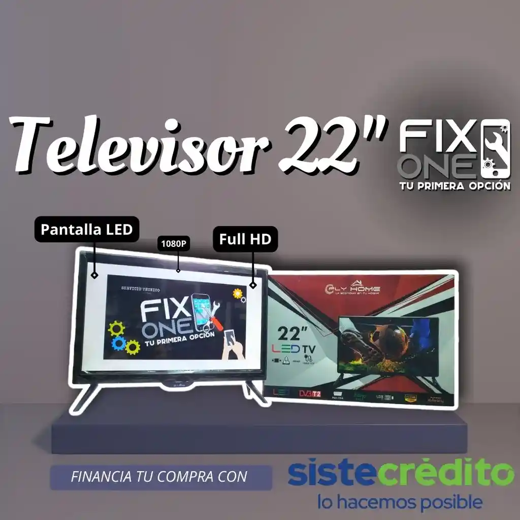 Televisor 22" Fly