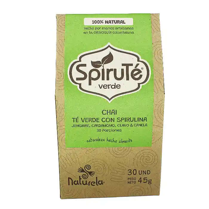 Chai Té Verde Con Spirulina