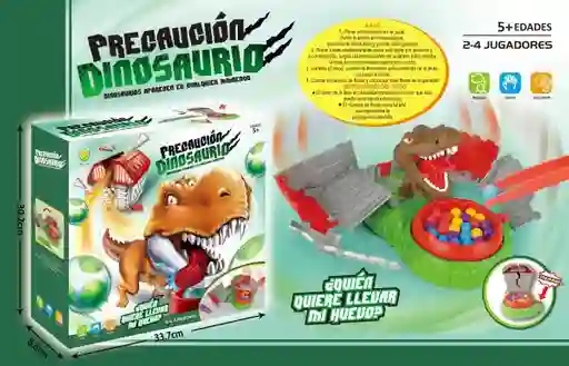 Juego En Familia Precaucion Dinosaurio