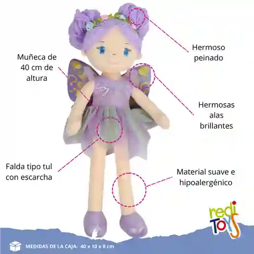 Muñeca Fairy Soft Wanda
