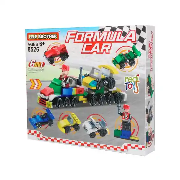 Set De Bloques Formula Car