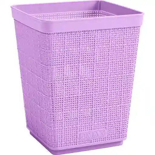 Papelera Fique 6 Litros Lavander