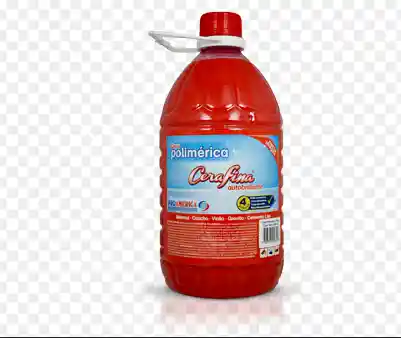 Cera Polimerica Autobrillante 2000 Ml Roja