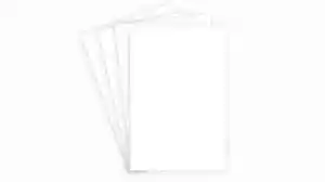 Cartulina Bristol Blanca 1/8 Paquete X 10 Unidades