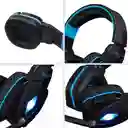 Audifono Diadema Gamer Kotion Each G4000 Usb Microfono Azul
