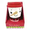 Mug Navideño 390 Ml Expressions Christmas Con Tapa Silicona