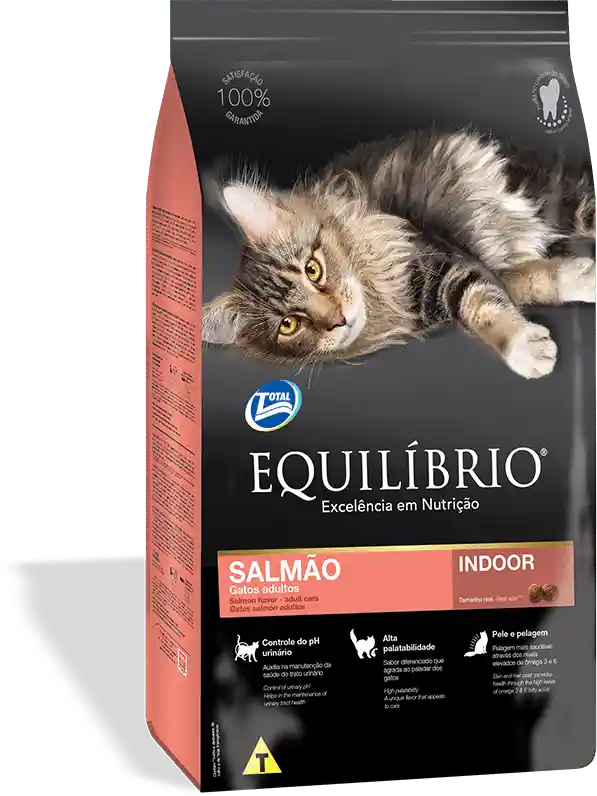 Equilibrio Alimento Para Gato Salmon Equilibrio Gatos 1.5kg