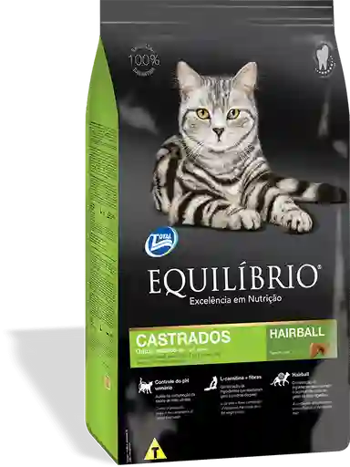 Equilibrio Alimento Para Gato Castrado Equilibrio Gatos 1.5kg