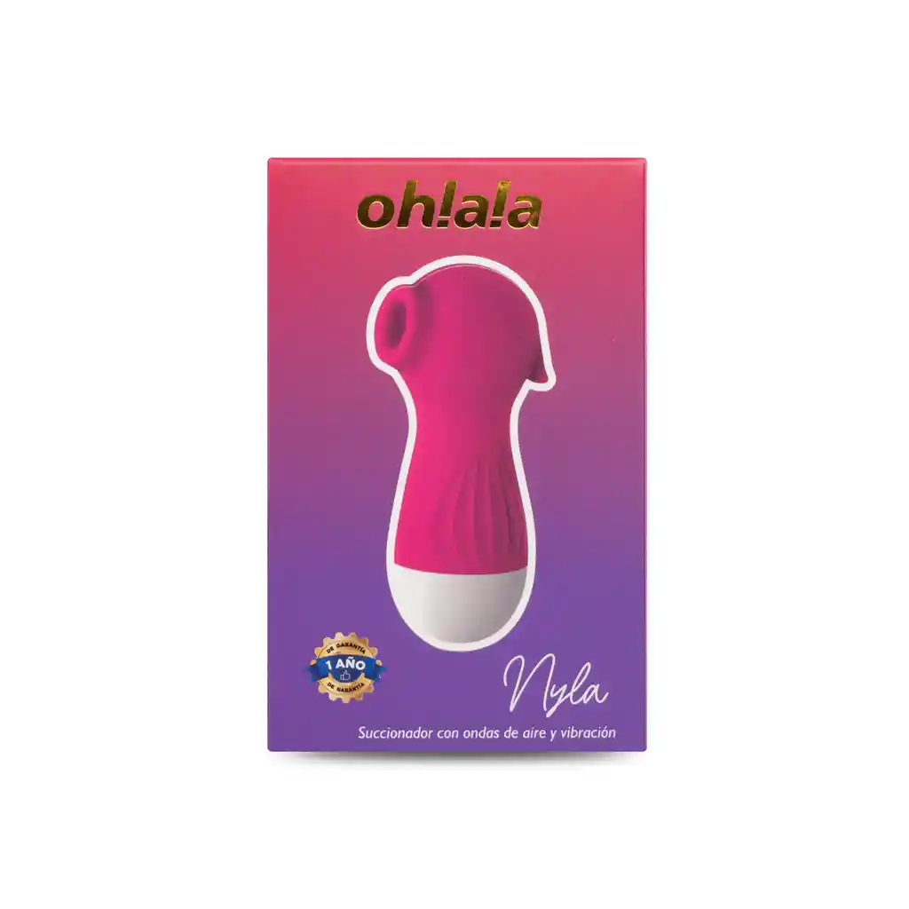 Succionador De Clitoris Nyla Fucsia Recargable