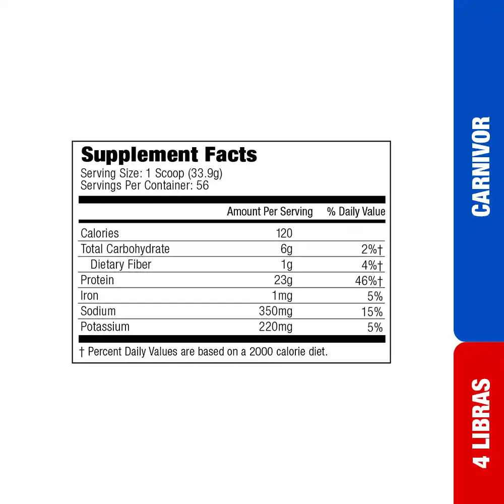 Carnivor Isolate 4 Libras - Chocolate