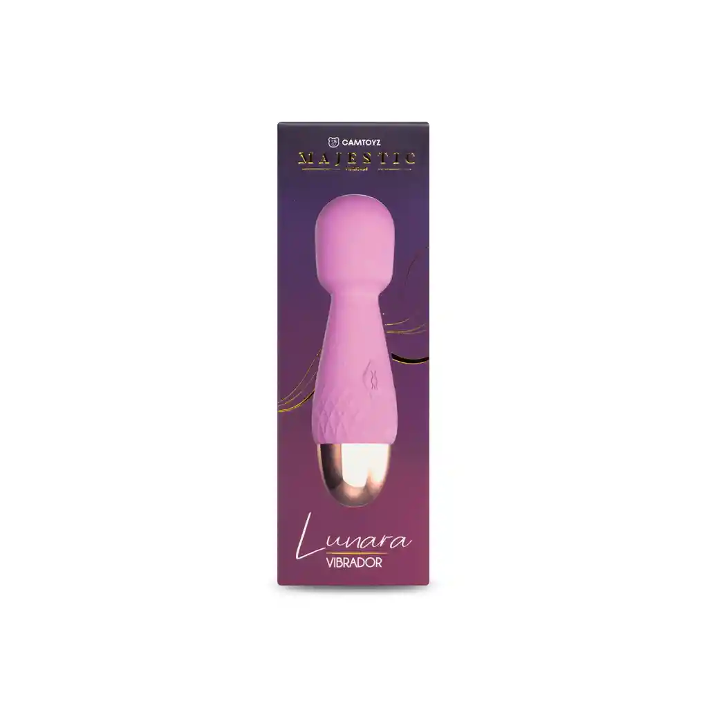 Vibrador Mini Hitachi Lunara Lila Recargable