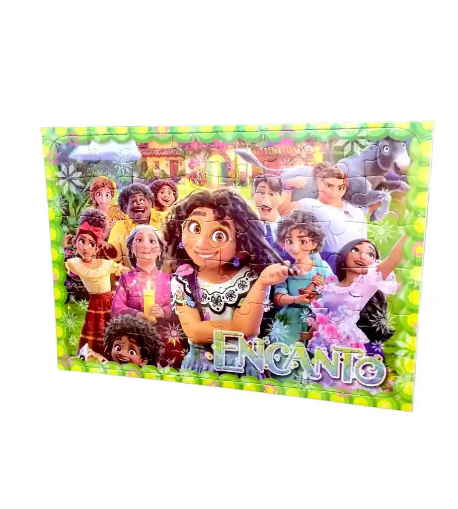 Rompecabezas Encanto Juego Colores Diversión Niños Disney