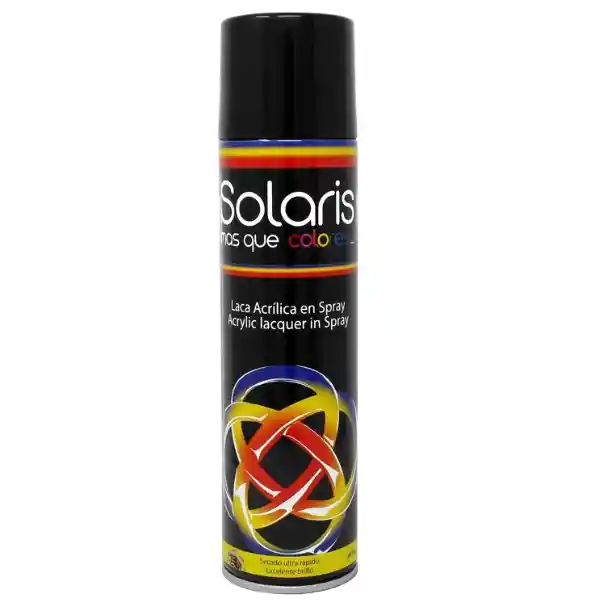 Pintura En Aerosol Blanco Mate 400ml Solaris