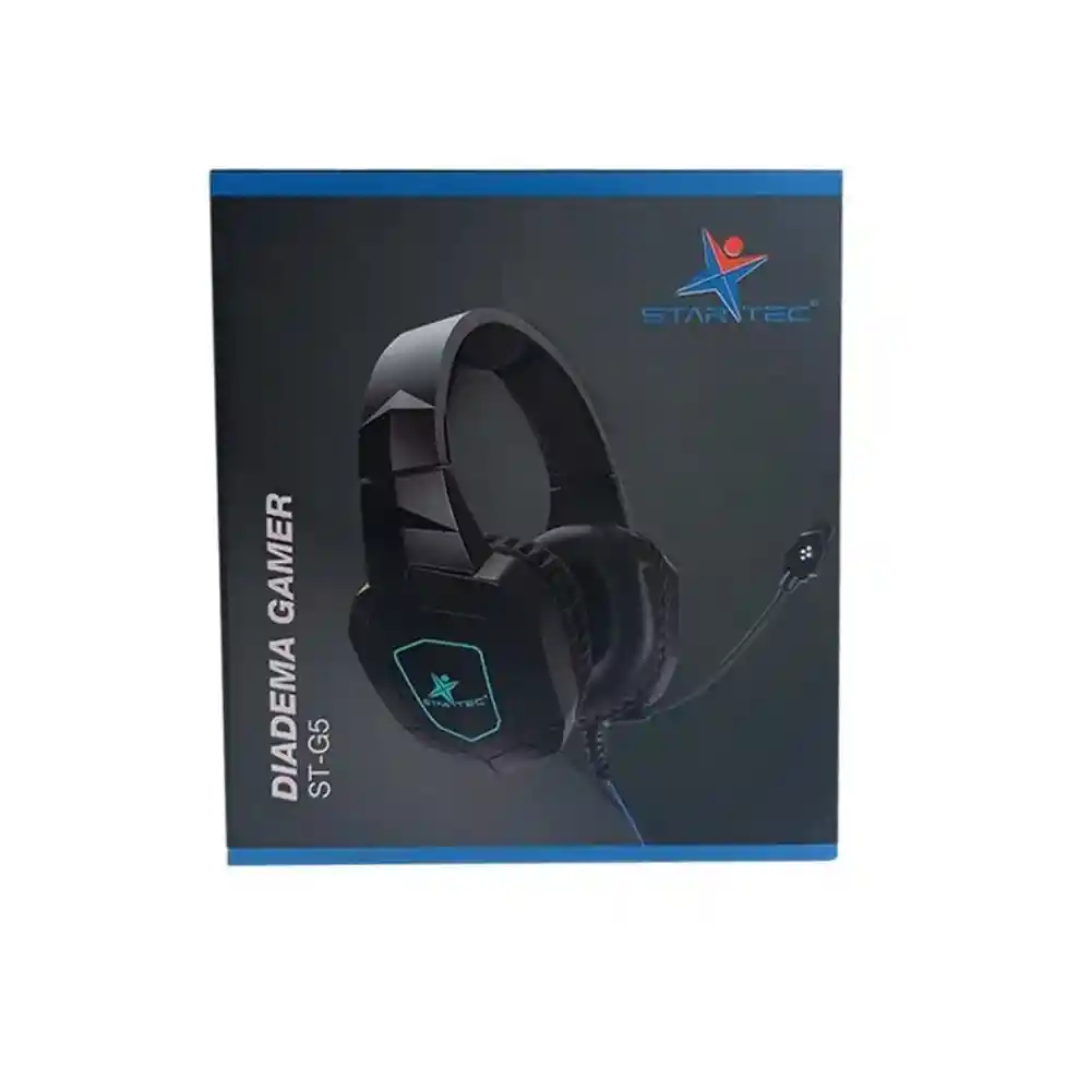 Audifono Diadema Gamer Startec St-g5 Usb Negro