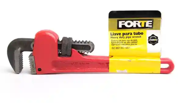 Llave De Tubo Ajustable De 8" Forte