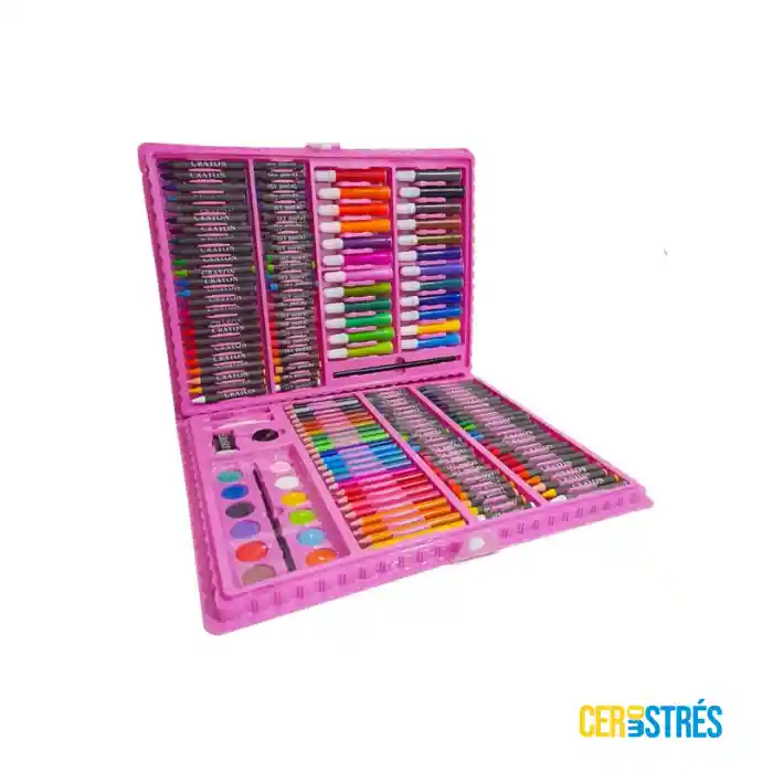 Set Arte 168 Piezas Grafitos Niña Regalo