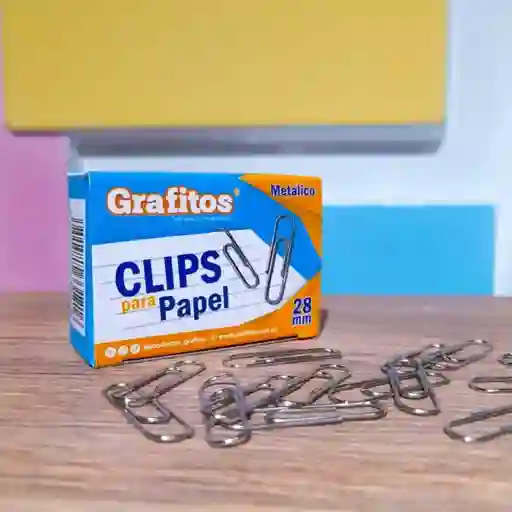 Clip Metalico Grafitos