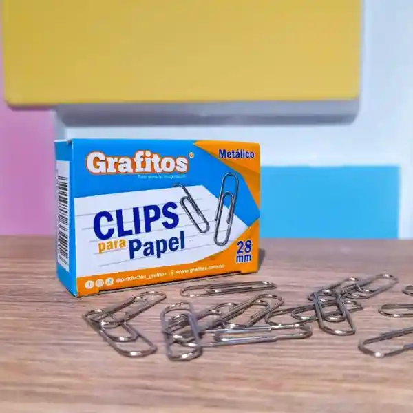 Clip Metalico Grafitos